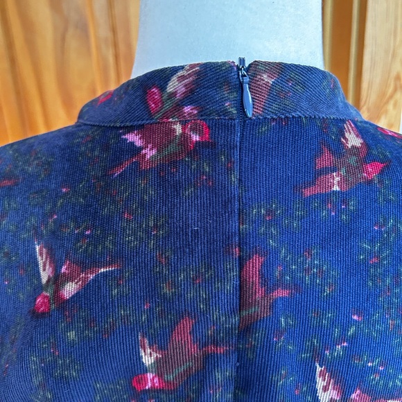 Cute Courduroy Bird Dress - Picture 3 of 4